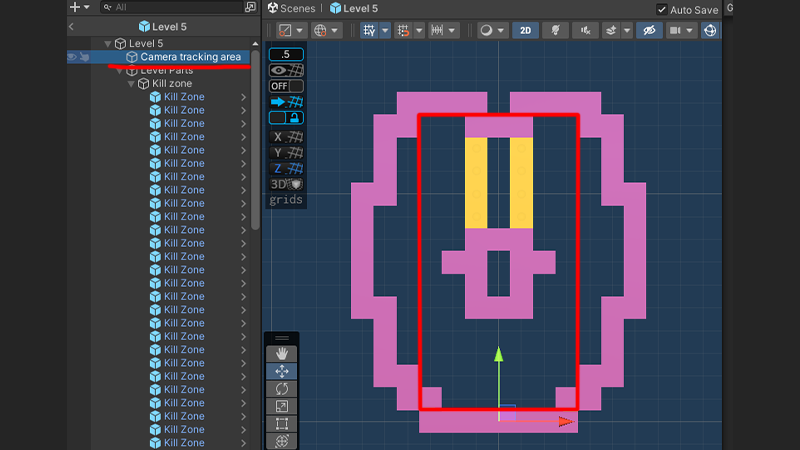 Camera bounds placeholder